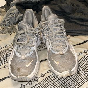 size 8 (M) - Nike Paul George 5 TB Wolf Gray 2021 used shoes